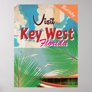 Guadeloupe Vintage Travel Poster