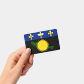 Guadeloupe vlag Badge (Handheld)