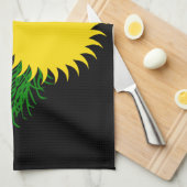 Guadeloupe vlag Keukenhanddoeken (Quarter Fold)