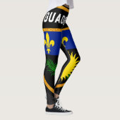 Guadeloupe vlag leggings (Rechts)