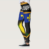 Guadeloupe vlag leggings (Links)