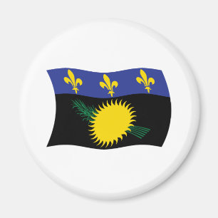 Guadeloupe Vlag Magneet