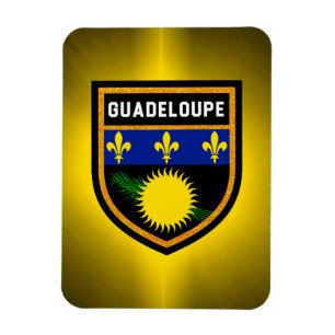 Guadeloupe vlag magneet
