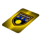 Guadeloupe vlag magneet (Linkerzijde)