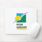 Guadeloupe vlag muismat (Met muis)
