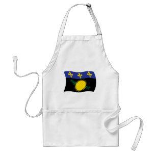 Guadeloupe Vlag Schort