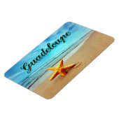 Guadeloupe zeester magneet (Linkerzijde)