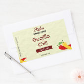 Guajillo Custom Pepper Product Sticker (Envelop)