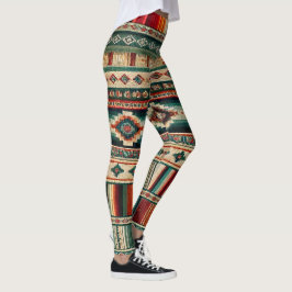 “GUAJILLO” HISPANISCHE-STIJL PRINT ACTIVEWEAR LEGGINGS