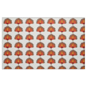 Guajolotes Turkije cartoon Stof (Fat Quarter)