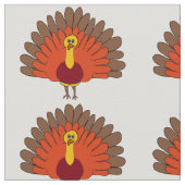 Guajolotes Turkije cartoon Stof (Close Up)