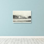 Gualala Mill, Californië Canvas Afdruk (Insitu (Houten vloer))