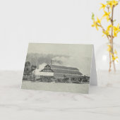 Gualala Mill, Californië Kaart (Gele Bloem)