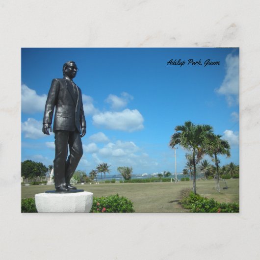 GUAM 671 Adelup Park Guam Briefkaart (Voorkant)