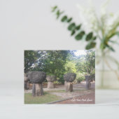 GUAM 671 Latte Stone Park Briefkaart (Staand voorkant)