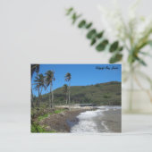 GUAM 671 Talafofo Bay Briefkaart (Staand voorkant)