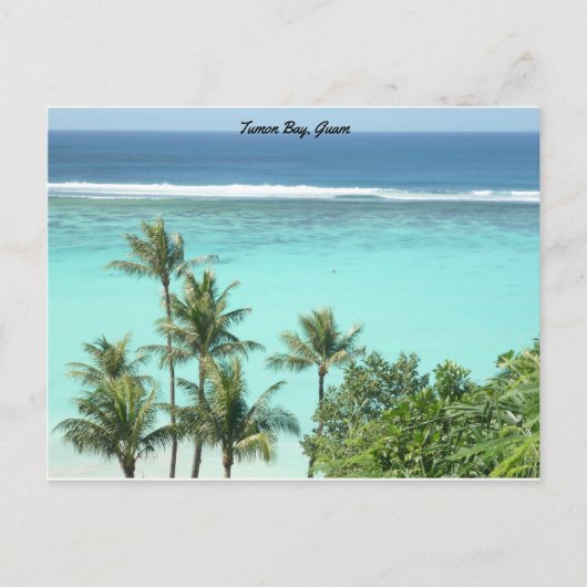 GUAM 671 Tumon Bay 4 Briefkaart (Voorkant)