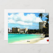 GUAM 671 Tumon Bay 5 Briefkaart (Voorkant / Achterkant)