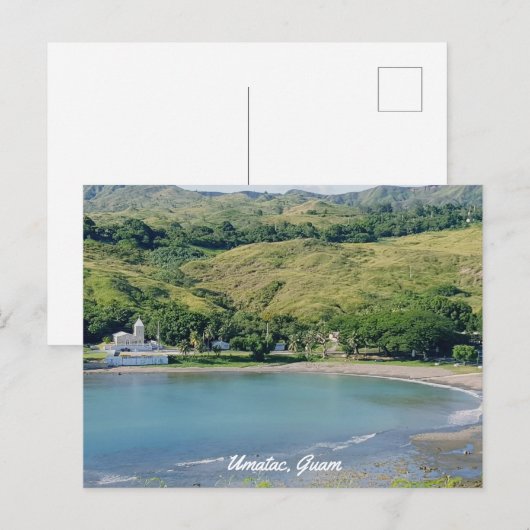 GUAM 671 Umatac Bay Briefkaart (Voorkant / Achterkant)
