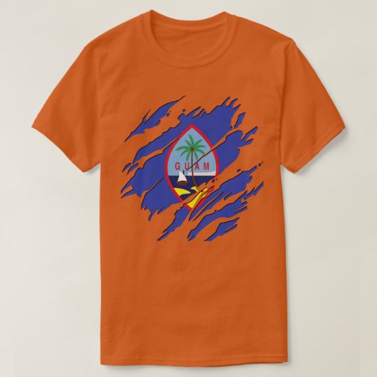 Guam Altijd T-shirt (Design voorkant)