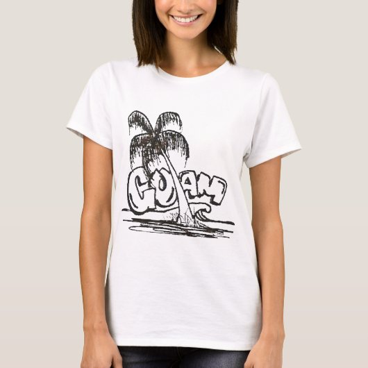 guam b&w t-shirt (Voorkant)