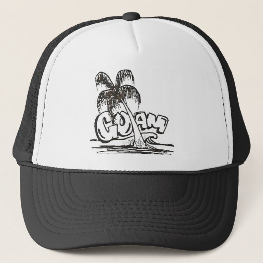 guam b&w trucker pet (Voorkant)