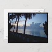 Guam Beach Park Sunset Briefkaart (Voorkant / Achterkant)