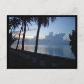 Guam Beach Park Sunset Briefkaart (Voorkant)