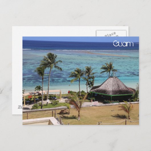 Guam Briefkaart (Voorkant / Achterkant)
