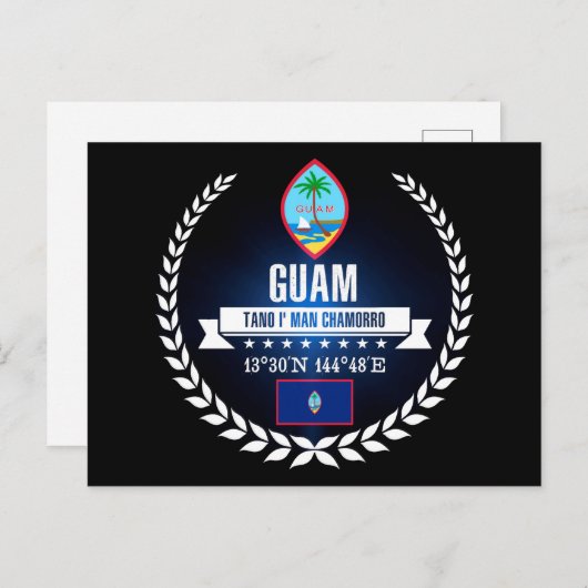 Guam Briefkaart (Voorkant / Achterkant)