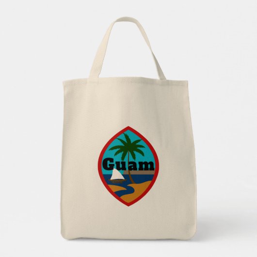 Guam Canvas tas (Achterkant)