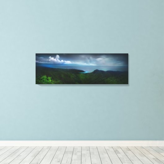 GUAM Cetti Bay Canvas Afdruk (Insitu (Houten vloer))