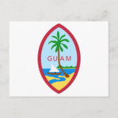 GUAM - embleem/vlag/wapen/symbool Briefkaart (Voorkant)