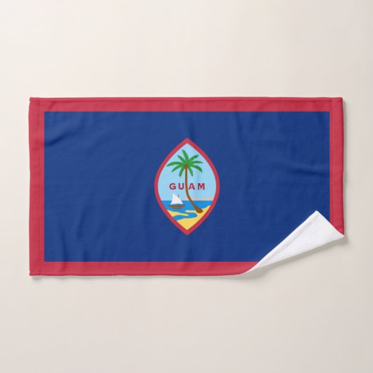Guam Flag Bad Handdoek (Handdoek)