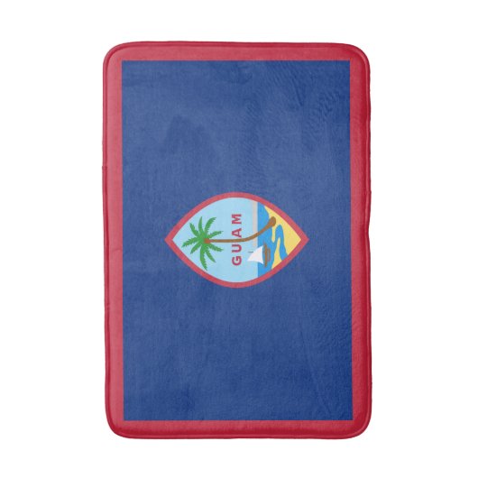 Guam Flag Badmat (Voorkant Verticaal)