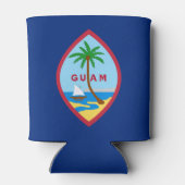 Guam Flag Blikjeskoeler (Achterkant)