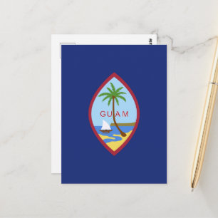 Guam Flag Briefkaart
