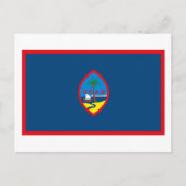 Guam Flag Briefkaart (Voorkant)