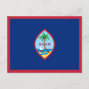 Guam Flag Briefkaart