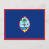 Guam Flag Briefkaart (Voorkant)