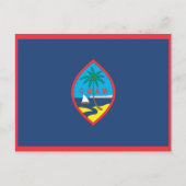 GUAM FLAG BRIEFKAART (Voorkant)