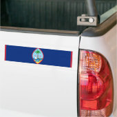 Guam Flag Bumpersticker (Op Truck)