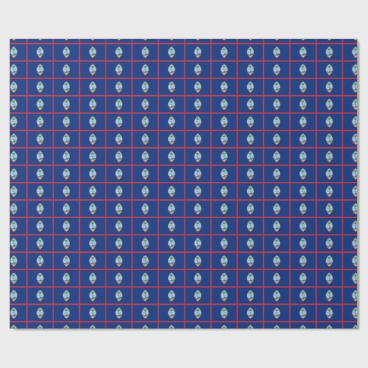 Guam flag  cadeaupapier (Vlak)