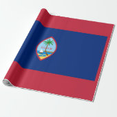 Guam Flag Cadeaupapier (Uitgerold)