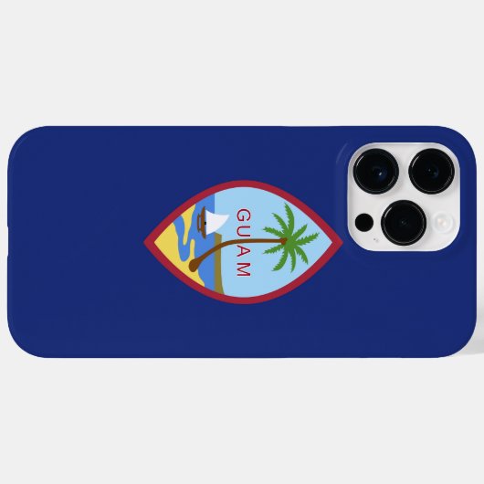 Guam Flag Case-Mate iPhone Case (Achterkant (horizontaal))
