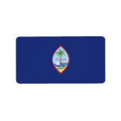 Guam Flag Etiket (Voorkant)
