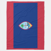 Guam Flag Fleece Deken (Voorkant)