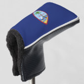 Guam Flag Golfheadcover (3/4 voorkant)