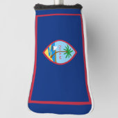 Guam Flag Golfheadcover (Draai 90)