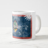 Guam Flag Grote Koffiekop (Voorkant rechts)